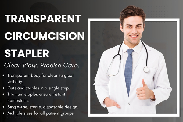 Transparent Circumcision Stapler Manufacturer in Ahmedabad