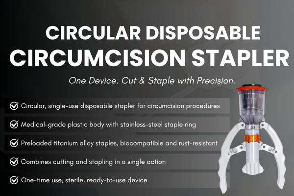 Circular disposable circumcision stapler Manufacturer in Ahmedabad